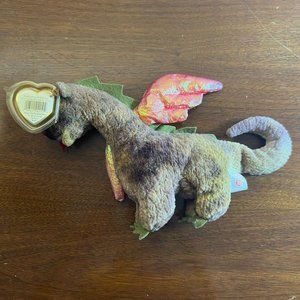 Ty Beanie Baby Scorch the Dragon  -  Style Number #04210